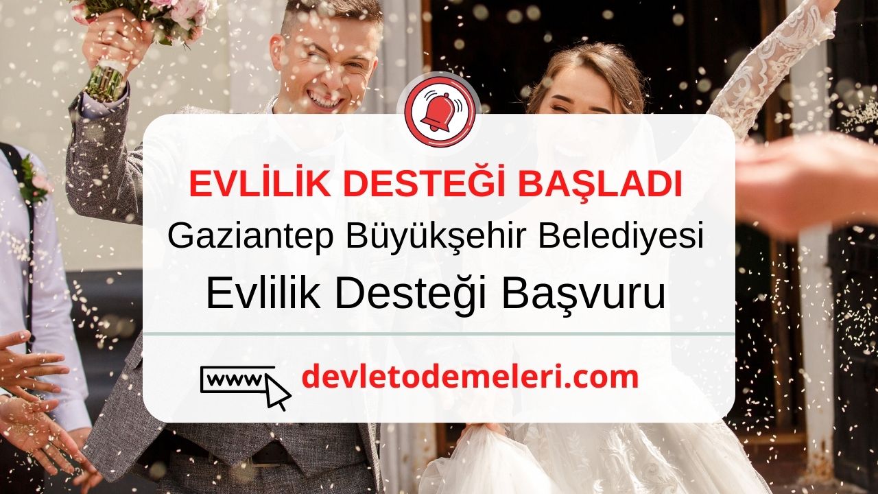 Gaziantep Büyükşehir Belediyesi Yeni Evlenen Çiftlere Yardım Etmeye Devam Ediyor