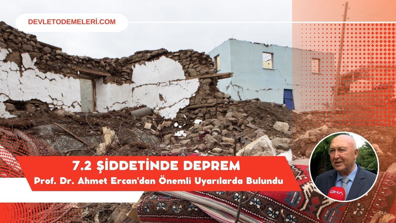 7.2 Şiddetinde Türkiye'deki Deprem Tehlikesi! Prof. Dr. Ahmet Ercan'dan Önemli Uyarılarda Bulundu