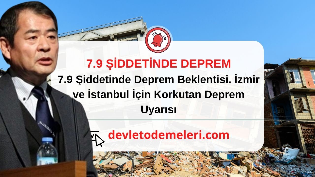 7.9 Şiddetinde Deprem Beklentisi. İzmir ve İstanbul İçin Korkutan Deprem Uyarısı