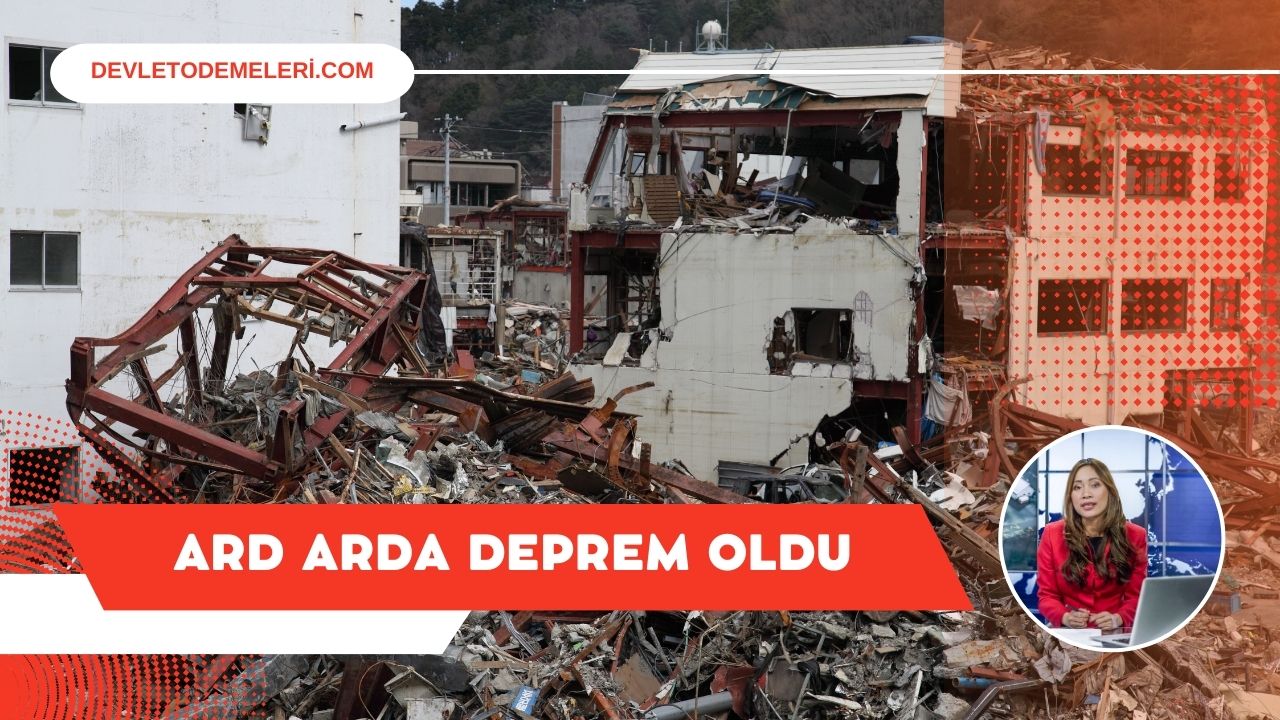 Adana'da Ard Arda 3.1 ve 2.6 Şiddetinde Deprem Meydana Geldi