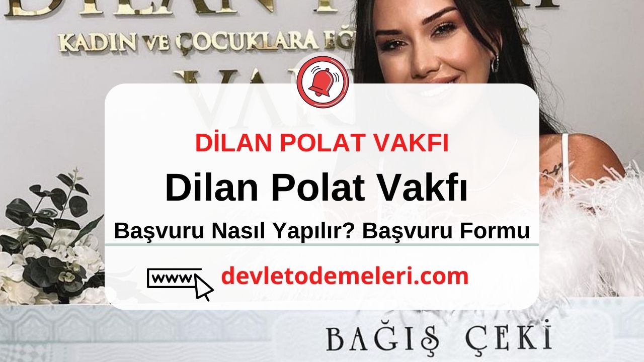 Dilan Polat Yardım Vakfı Başvurusu Nasıl Yapılır Başvuru Formu