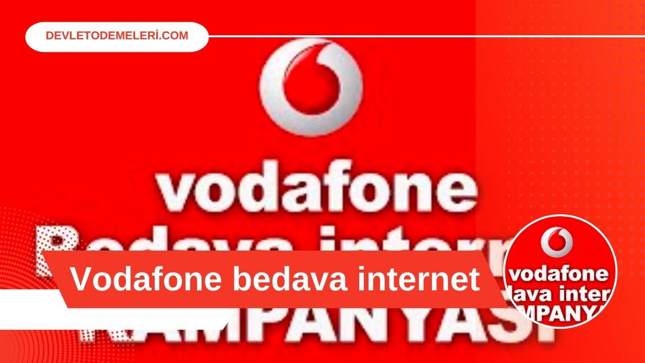 Vodafone bedava internet