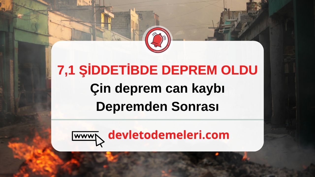 çin deprem can kaybı