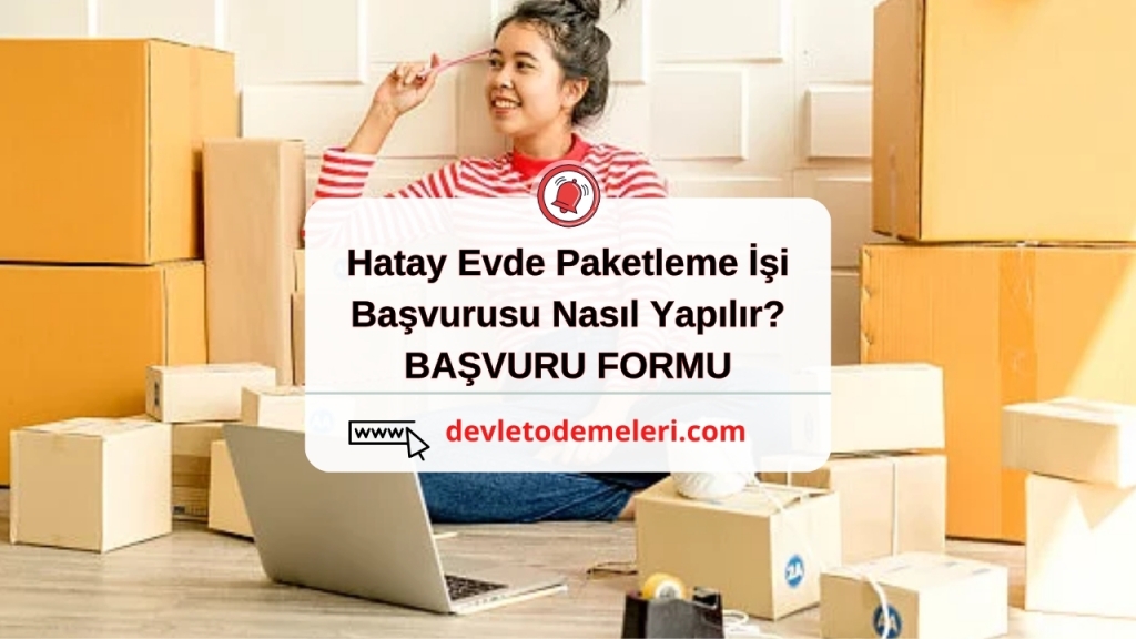 Hatay Evde Paketleme İşi Başvurusu Nasıl Yapılır?