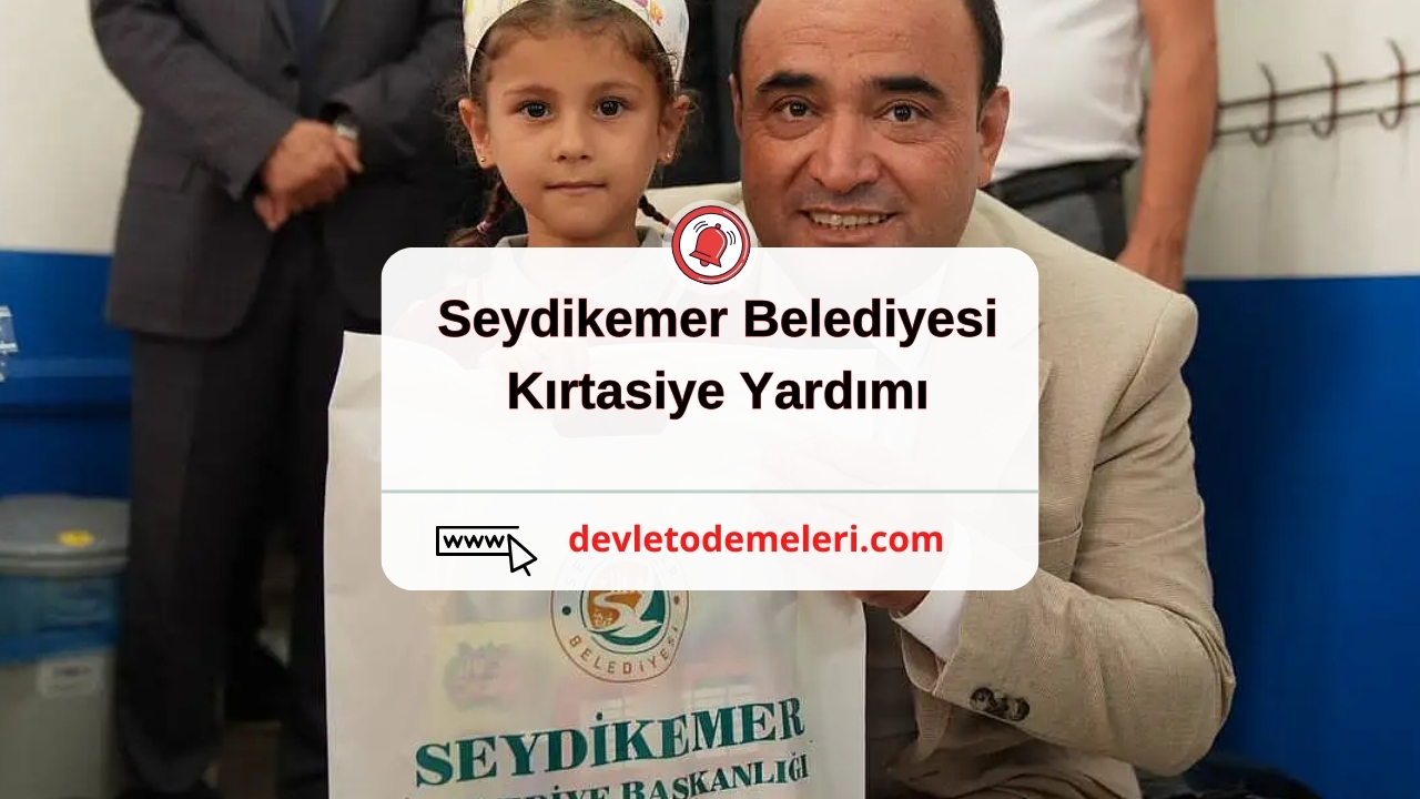 Seydikemer Belediyesi Kırtasiye Yardımı Başladı. Başvuru Nasıl Yapılacak?