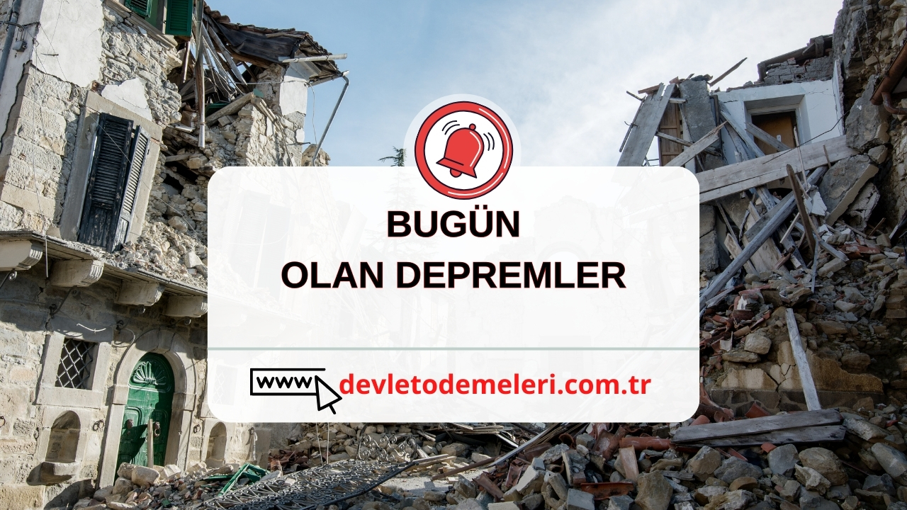 18 Ekim'de Olan Depremler. Bugün Deprem mi Oldu?