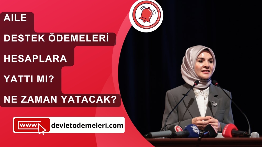 Aile Destek Ödemeleri Hesaplara Yattı Mı? Ne Zaman Yatacak?