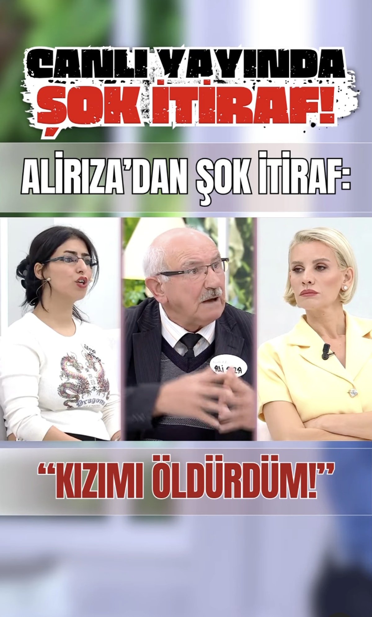 Ali rıza çağlar kızını neden öldürdü