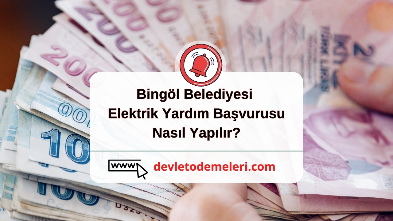 Bingöl Belediyesi Elektrik Yardım Başvurusu Nasıl Yapılır?