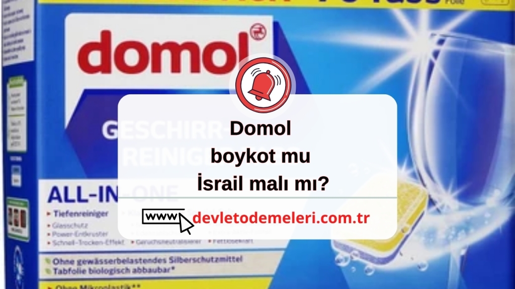 Domol boykot mu İsrail malı mı?