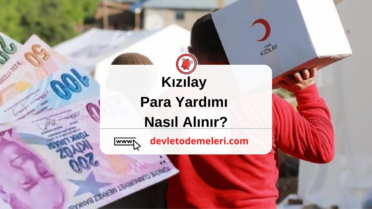 Kızılay Para Yardımı Nasıl Alınır?