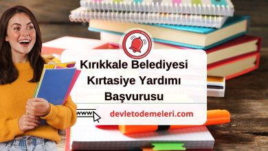 Kırıkkale Belediyesi Kırtasiye Yardımı Başvurusu Nasıl Yapılır?