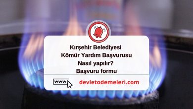 Kırşehir Belediyesi Kömür Yardım Başvurusu nasıl yapılır? Başvuru formu