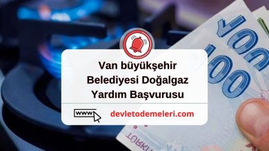 Van büyükşehir Belediyesi Doğalgaz Yardım Başvurusu