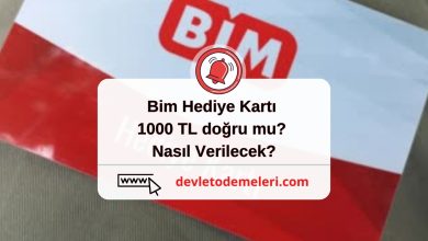 Bim Hediye Kartı 1000 TL doğru mu? Nasıl Verilecek?