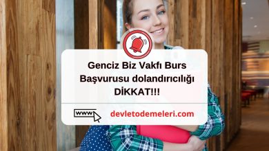 Genciz Biz Vakfı Burs Başvurusu dolandırıcılığı. Burs dolandırıcılığı nasıl anlaşılır? Gençlik burs Vakfı güvenilir mi?