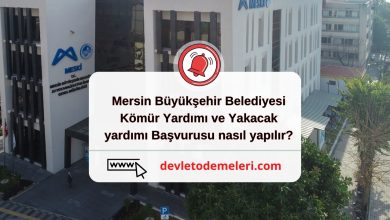 Mersin Büyükşehir Belediyesi Kömür Yardımı ve Yakacak yardımı Başvurusu nasıl yapılır?