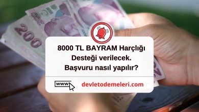 Müjde Geldi. Bayram İkramiyesi 8000 TL Oldu