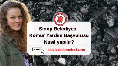 Sinop Belediyesi Kömür Yardım Başvurusu nasıl yapılır? Başvuru Formu