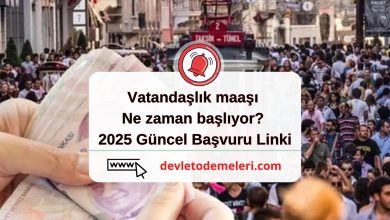 Vatandaşlık maaşı ne zaman başlıyor? 2025 Güncel Başvuru Linki